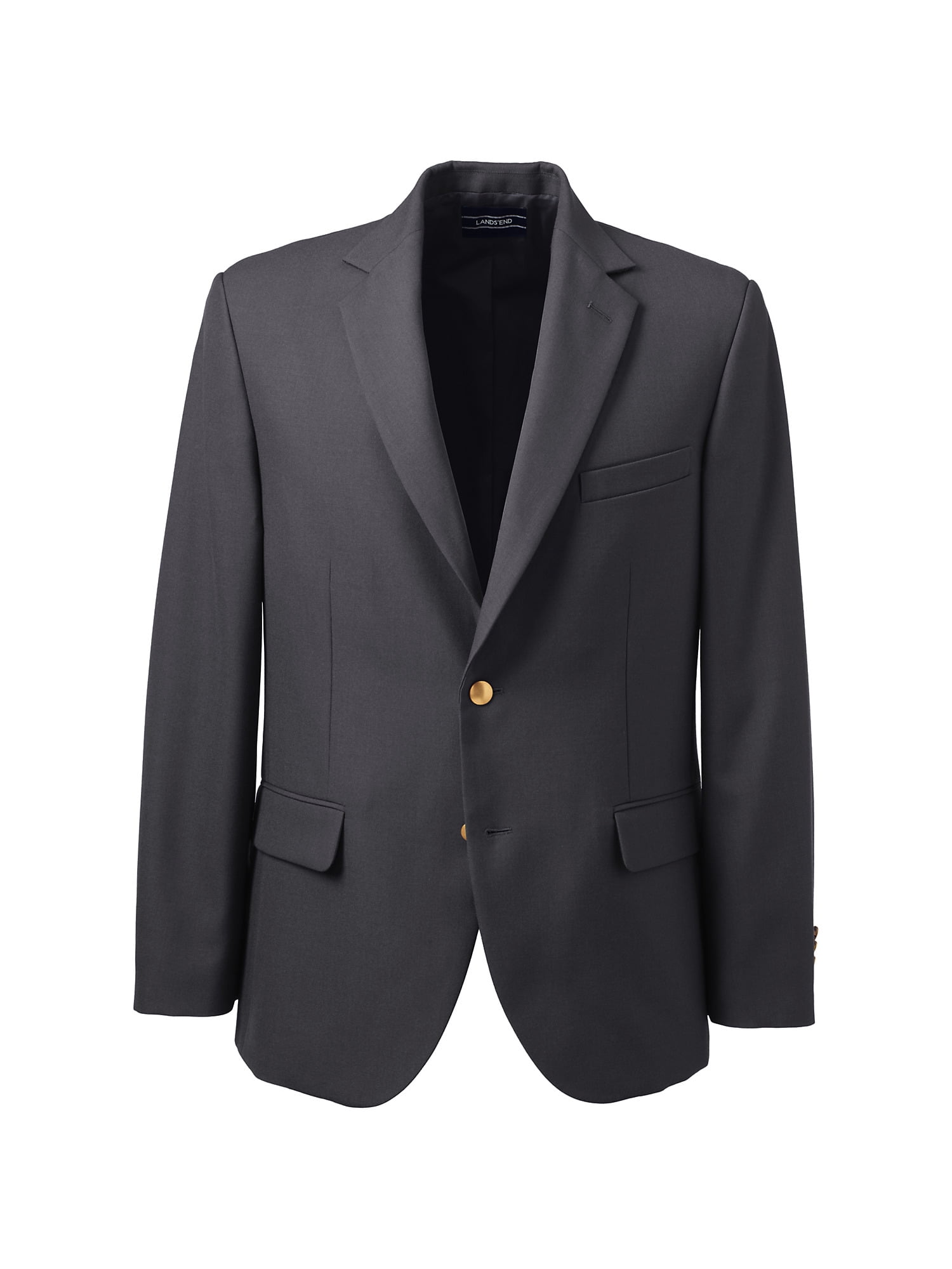 Lands End School Uniform Men s Hopsack Blazer Walmart