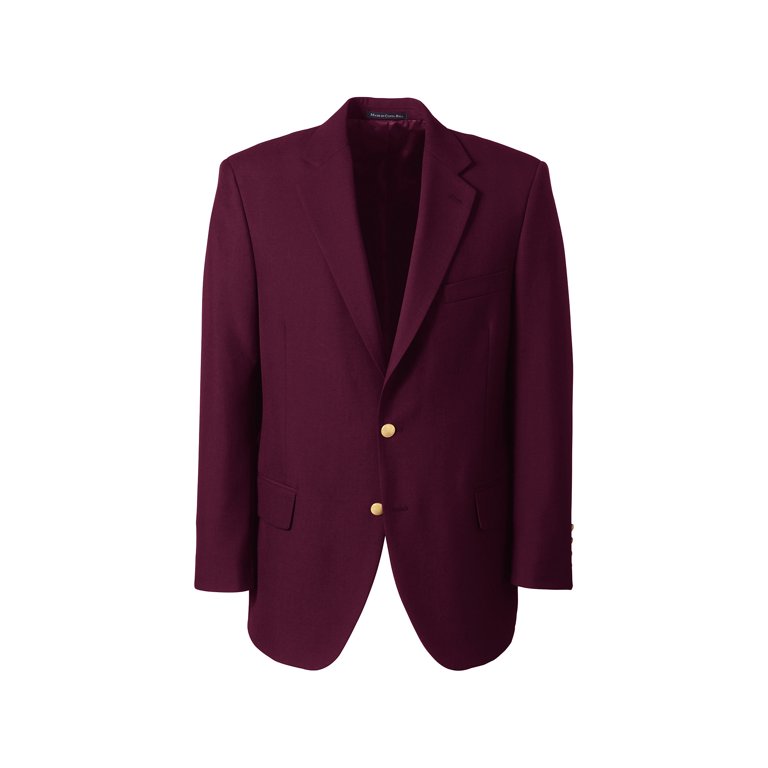 Lands' End School Uniform Men's Hopsack Blazer