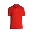 thumbnail image 1 of Lands' End School Uniform Men's Tall Short Sleeve Solid Active Polo, 1 of 3