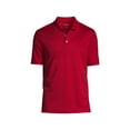 thumbnail image 1 of Lands' End School Uniform Men's Tall Short Sleeve Solid Active Polo, 1 of 3