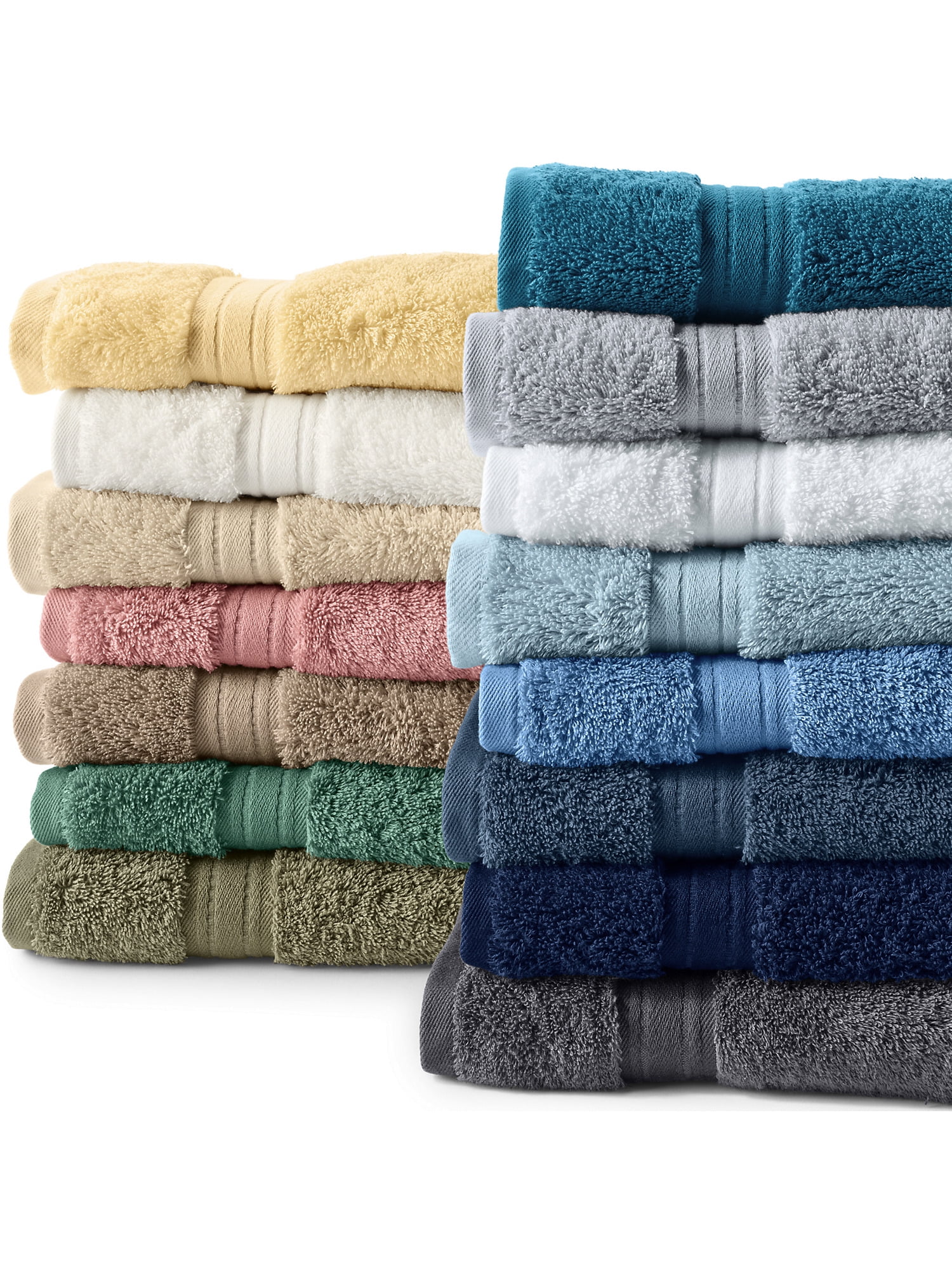 Lands' End School Uniform Premium Supima Cotton Hand Towel