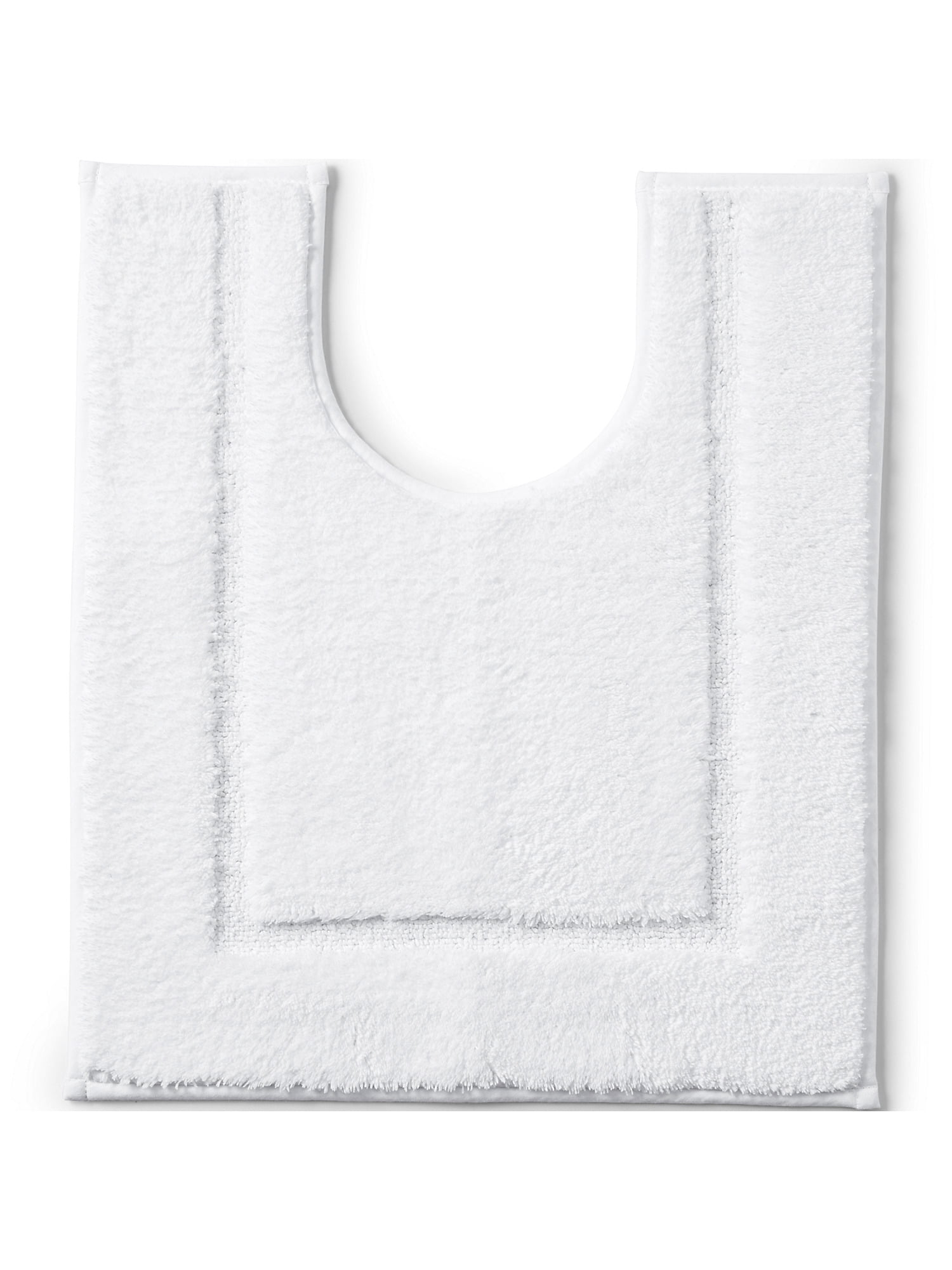 Lands' End School Uniform Premium Supima Cotton Nonskid Contour Bath