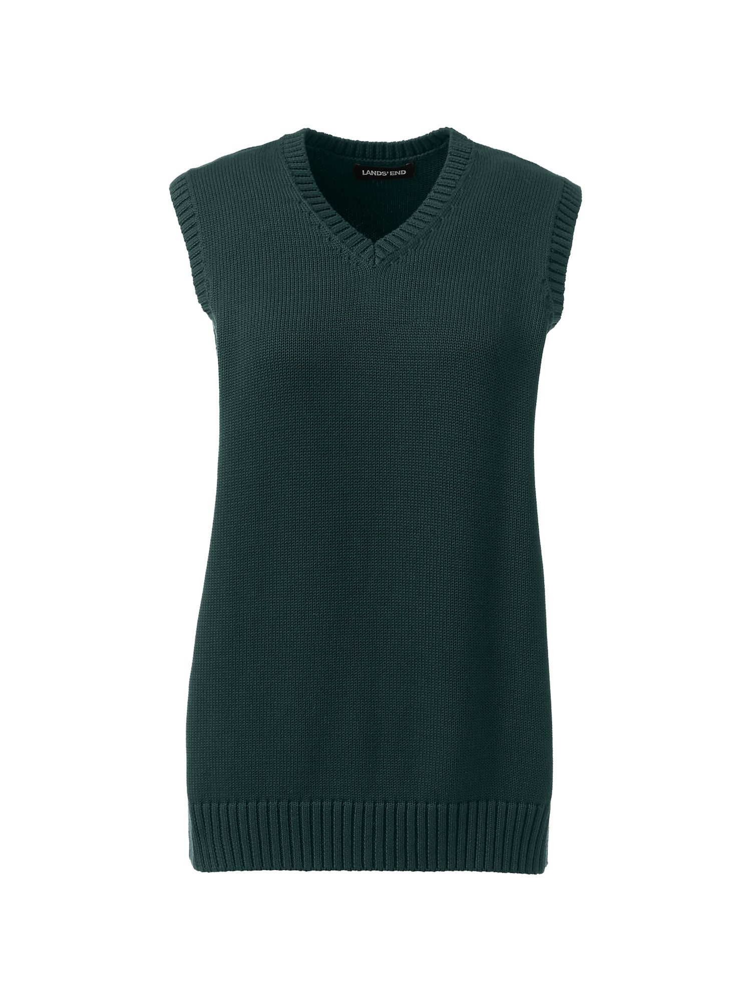 Lands' End School Uniform Women's Cotton Modal Sweater Vest