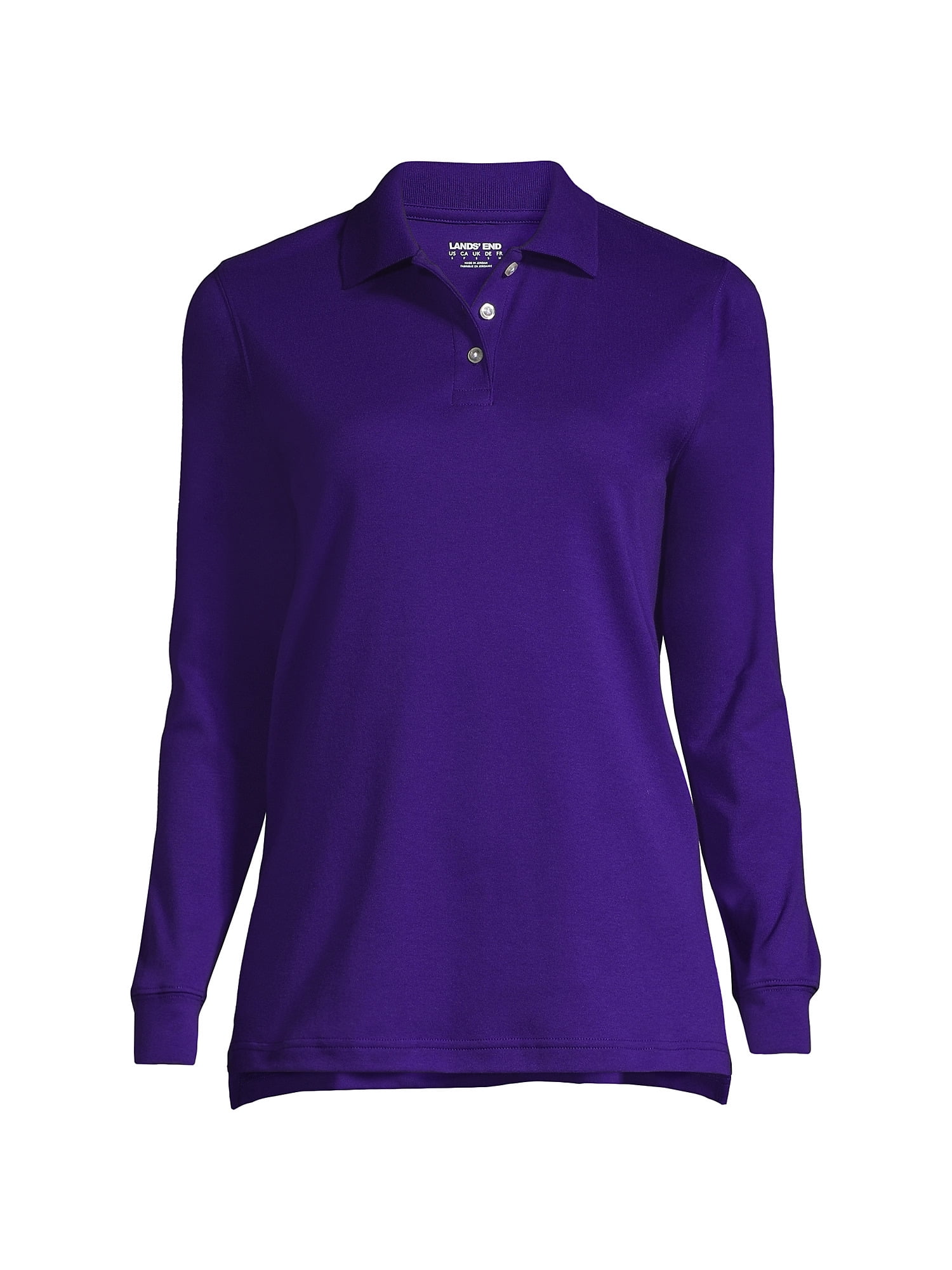 Ladies long sleeve top polo shirts uk