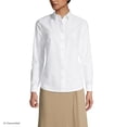 thumbnail image 1 of Lands' End Women's Long Sleeve Oxford Dress Shirt, 1 of 4