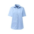 thumbnail image 1 of Lands' End School Uniform Women's No Gape Short Sleeve Stretch Shirt, 1 of 3