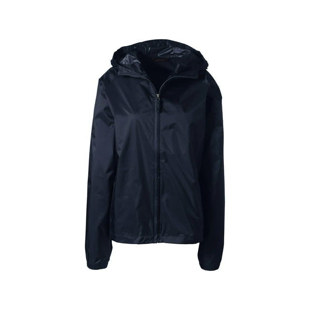 Lands' End School Uniform Women's Packable Rain Jacket