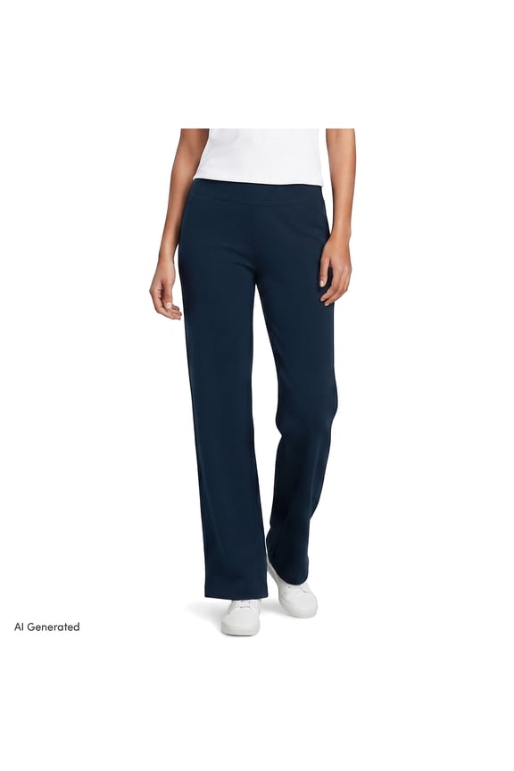 Starfish Mid Rise Straight Leg Pants
