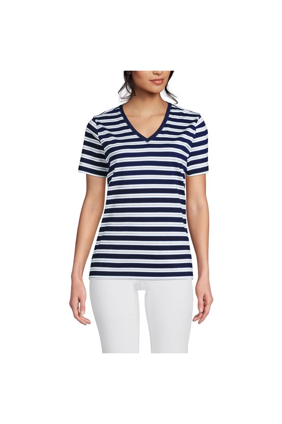 Supima Cotton V-Neck T-Shirt