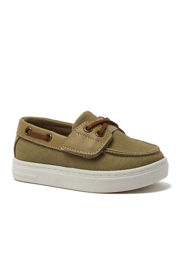 Toddlers Canvas Easy On Boat Shoes