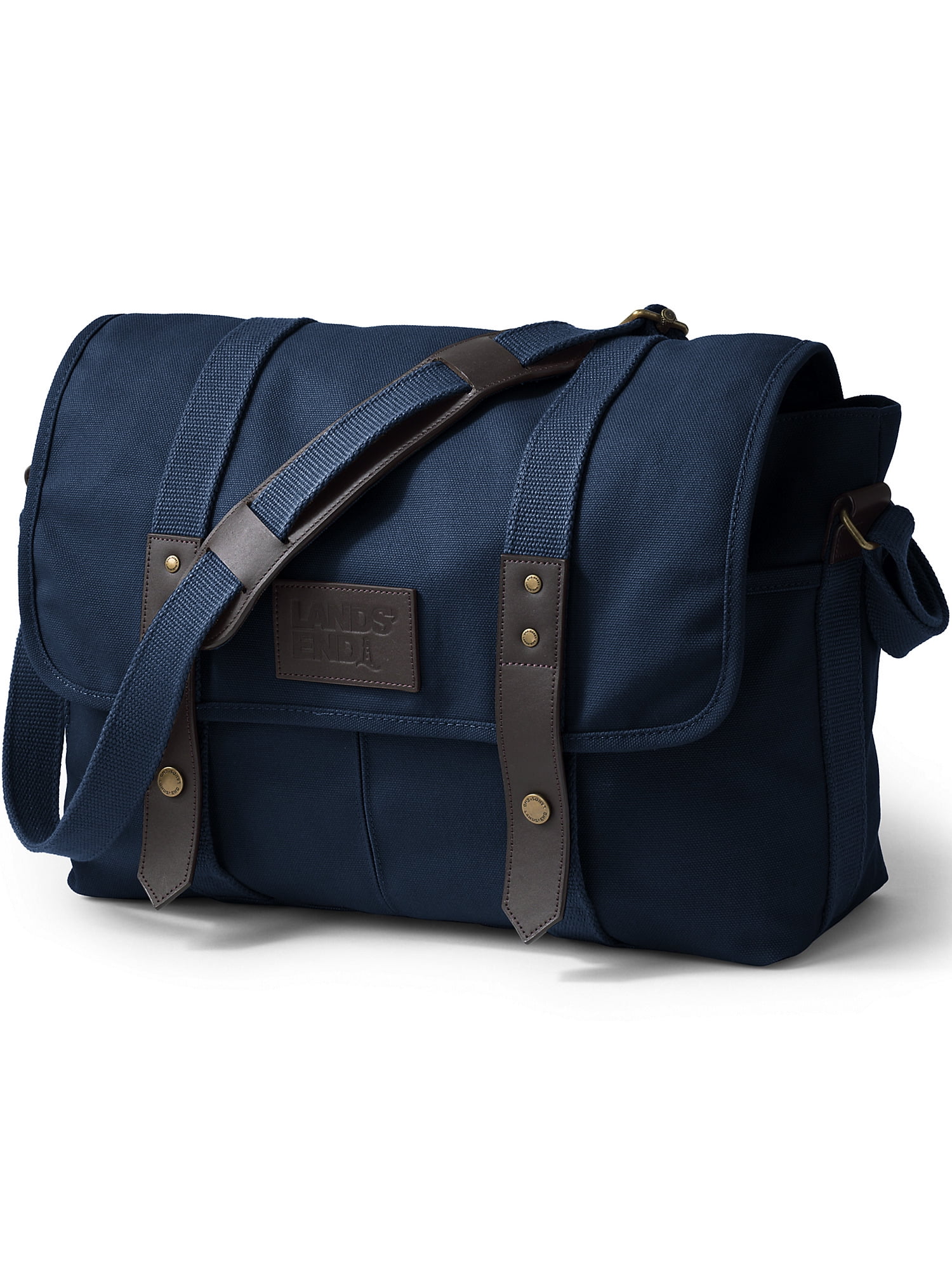 Buy the Lands End Canvas Messenger Bag