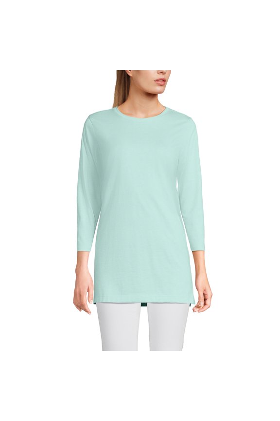 Women's 3/4 Sleeve Cotton Supima Tunic