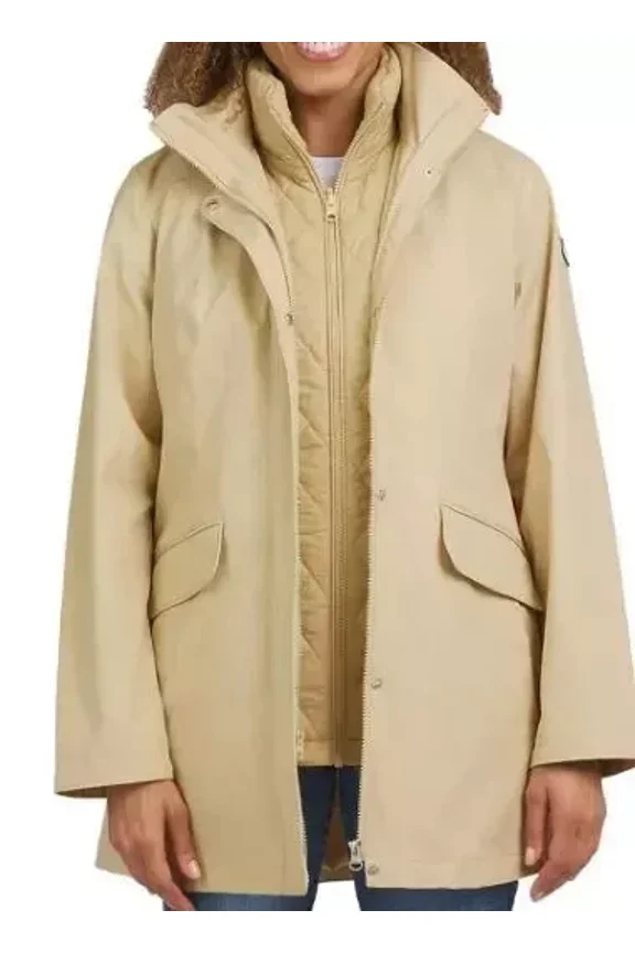 Women's 3 in 1 Systems Jacket Small Tan