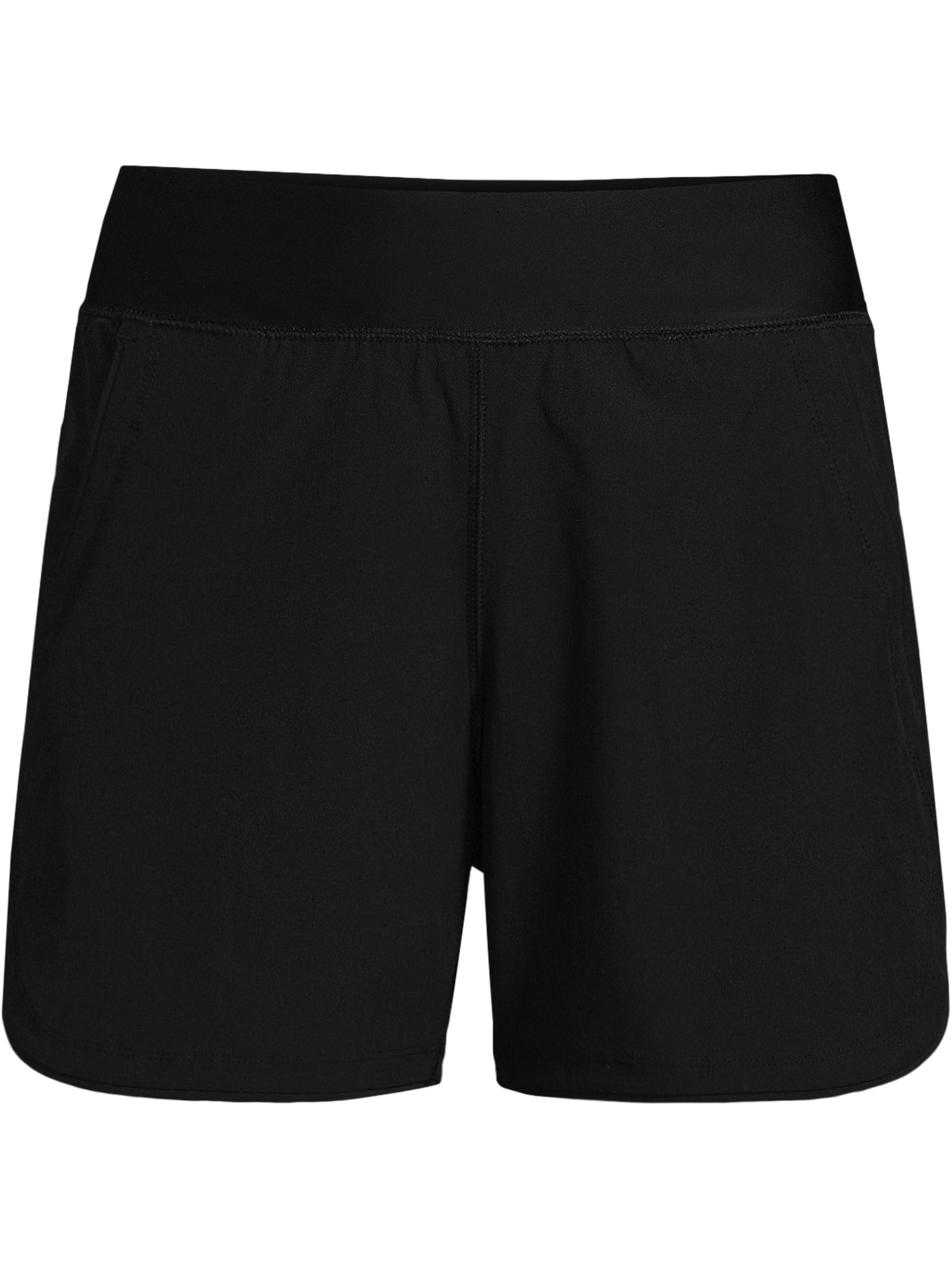 Lands' End Women's 5" Quick Dry Board Shorts Swim Coverup Shorts