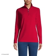 Lands' End Women's Anyweather Fleece Quarter Zip Pullover