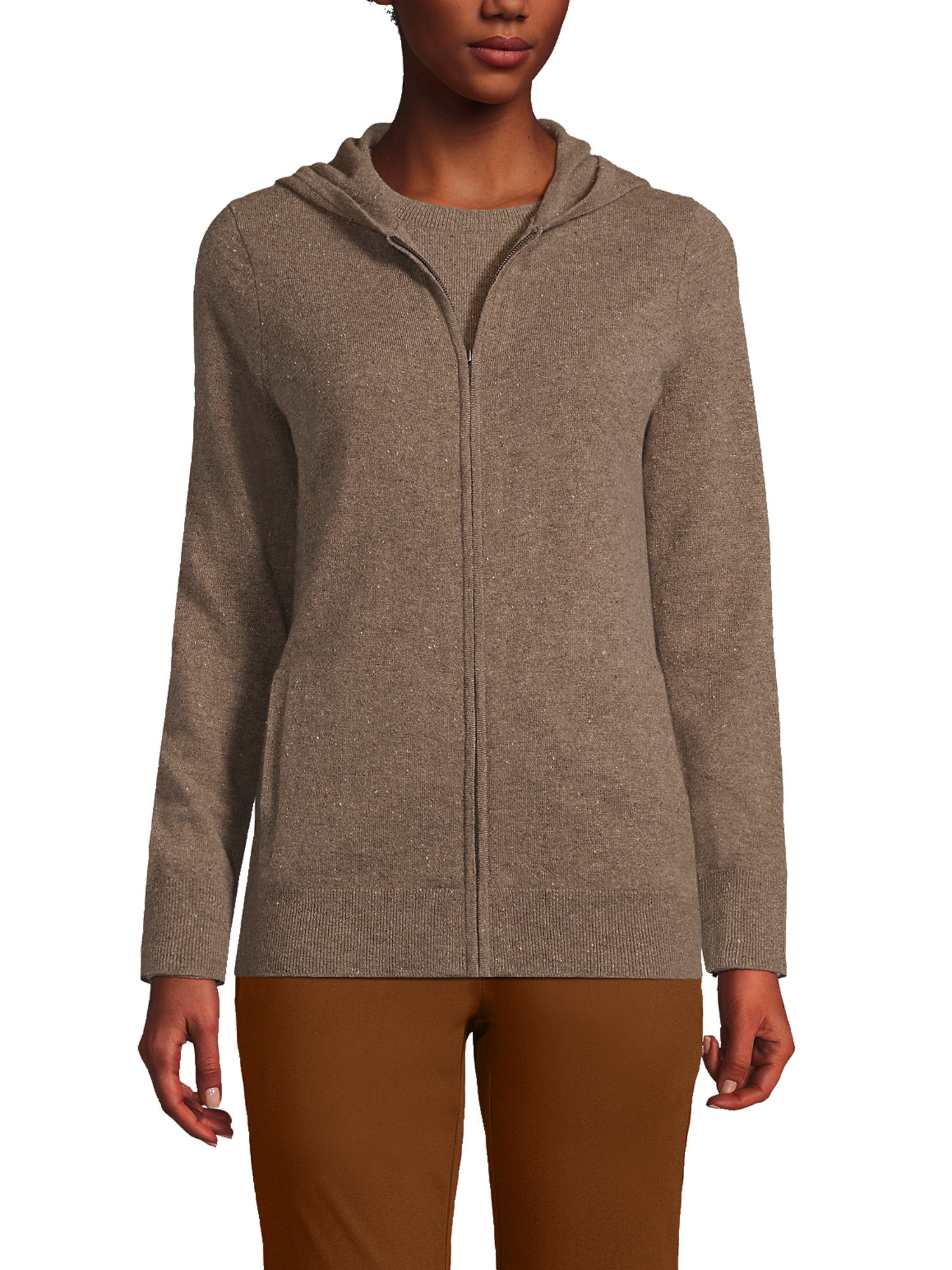 Womens cashmere sales zip hoodie