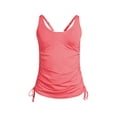 thumbnail image 1 of Lands' End Women's Chlorine Resistant Adjustable Underwire Tankini Swimsuit Top, 1 of 3