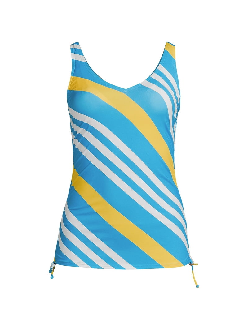 Lands' End Women's Chlorine Resistant Adjustable Underwire Tankini
