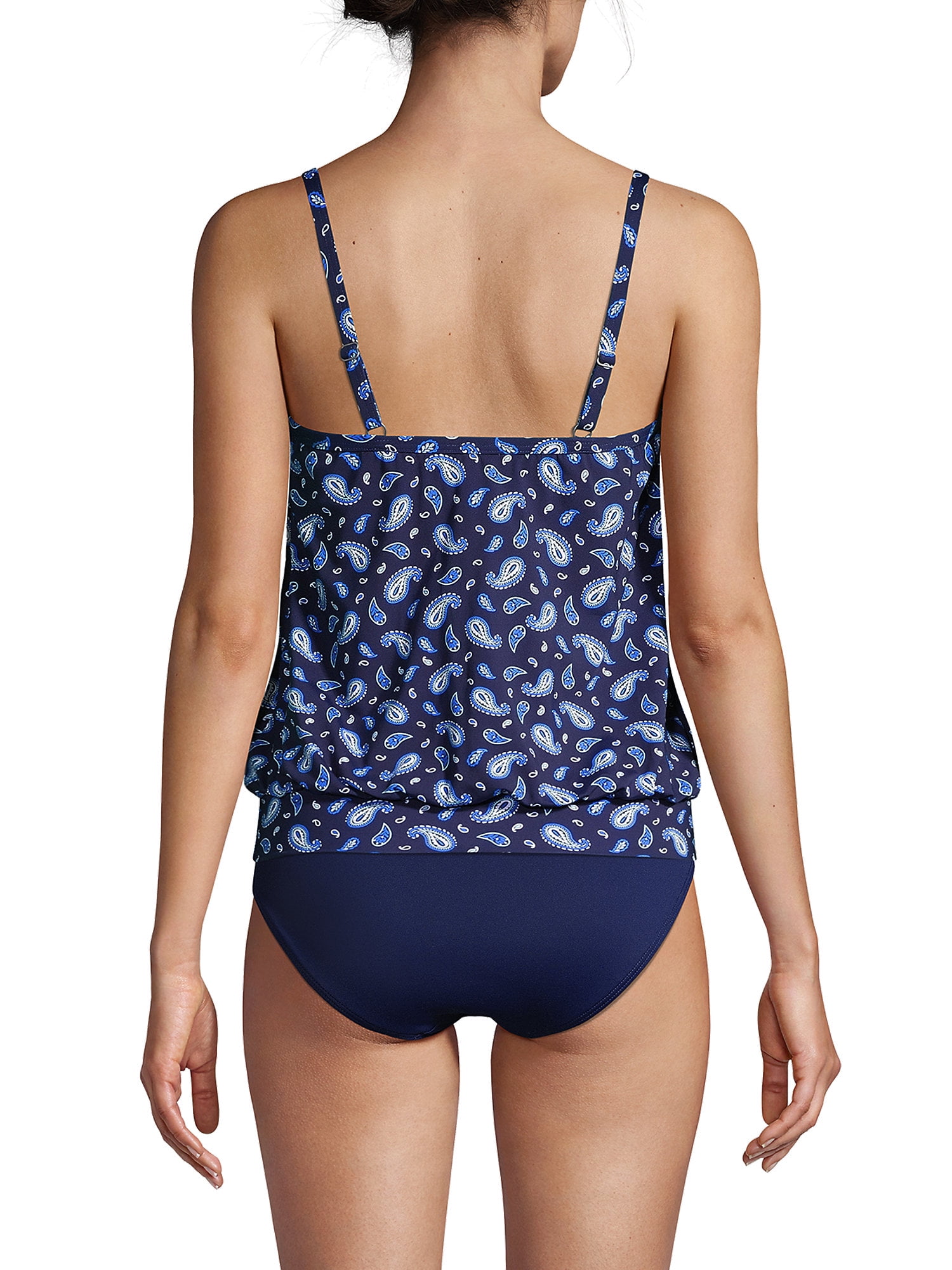 lands end womens swim tops