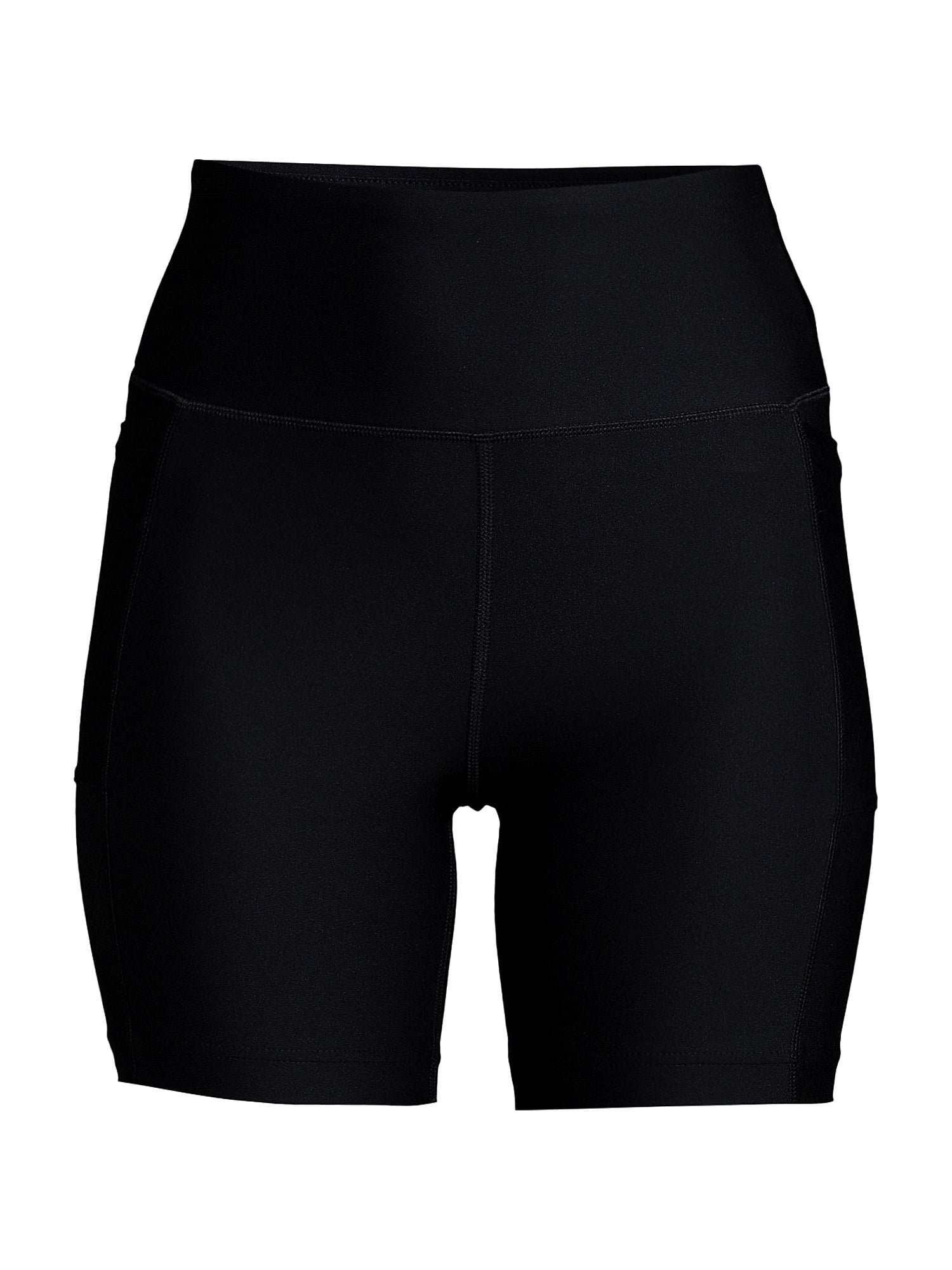 Lands' End Women's Chlorine Resistant High Waisted 6" Bike Swim Shorts