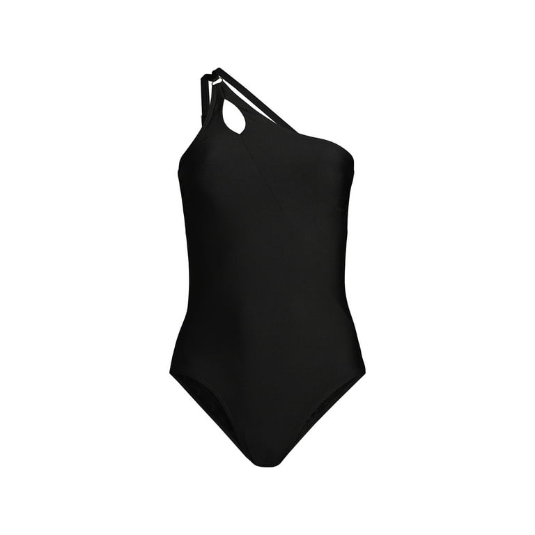 Lands end black bathing deals suit