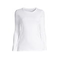 thumbnail image 1 of Lands' End Women's Cotton Rib T-shirt, 1 of 3
