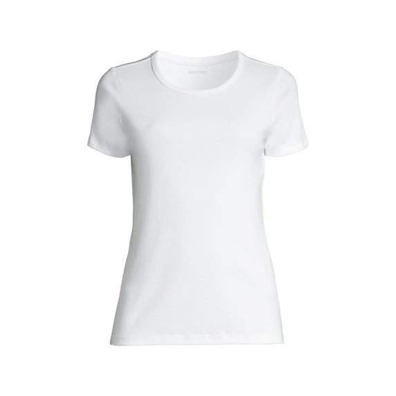 Lands' End Women's Cotton Rib T-shirt