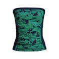 thumbnail image 1 of Lands' End Women's D-Cup Chlorine Resistant Bandeau Tankini Swimsuit Top, 1 of 3