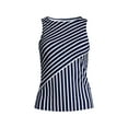 thumbnail image 1 of Lands' End Women's D-Cup High Neck UPF 50 Sun Protection Modest Tankini Swimsuit Top, 1 of 3