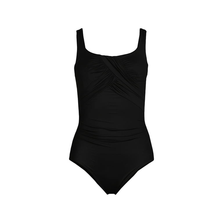 Women's Lands' End Carmela SlenderSuit DDD-Cup One-Piece Swimsuit