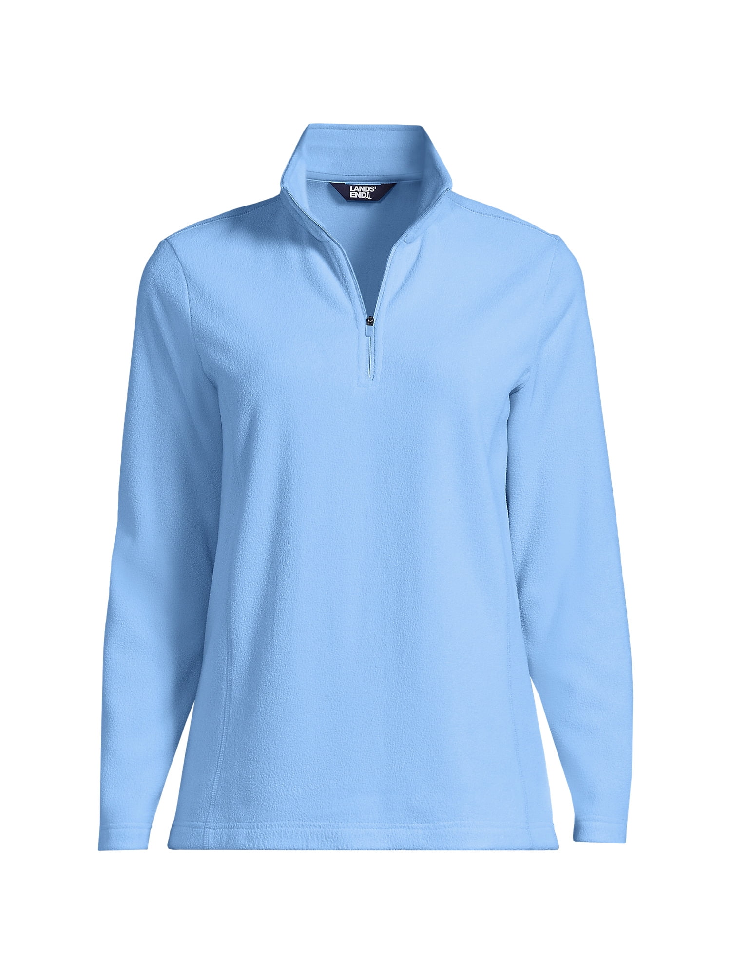 Lands' End Women's Fleece Quarter Zip Pullover