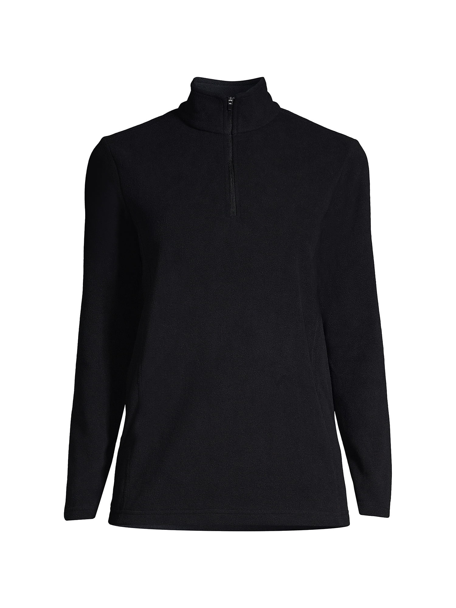 Lands' End Women's Fleece Quarter Zip Pullover