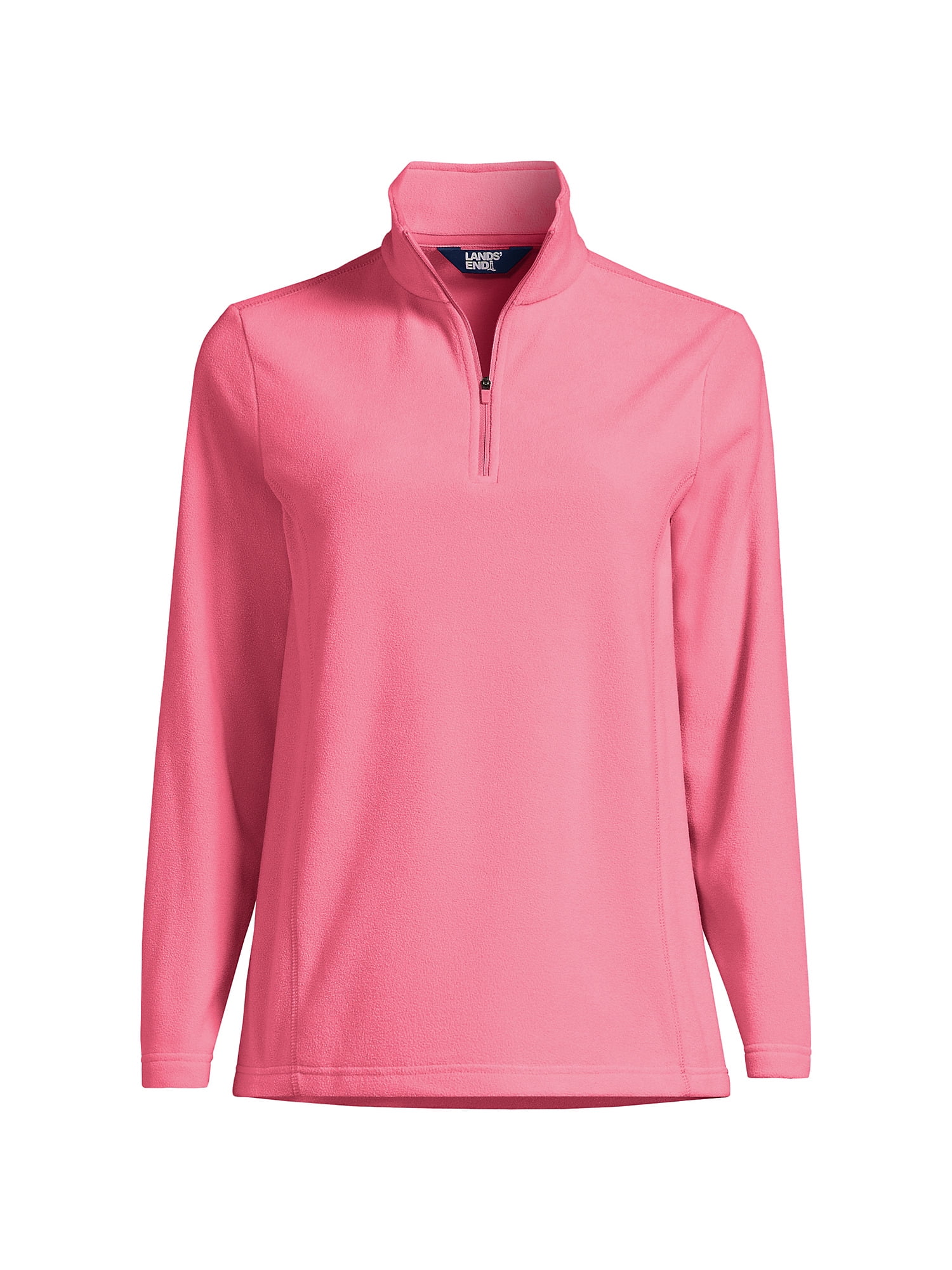 Lands' End Women's Fleece Quarter Zip Pullover