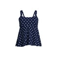 thumbnail image 1 of Lands' End Women's Flutter Scoop Neck Tankini Top, 1 of 3