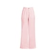thumbnail image 1 of Lands' End Women's High Rise Wide Leg Linen Pleated Pants, 1 of 3