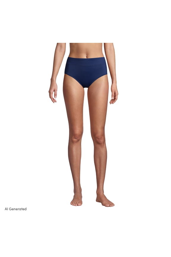 Women's High Waisted Bikini Bottoms