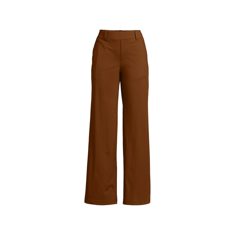 Lands End Women s Lands End Flex High Rise Wide Leg Pants Walmart