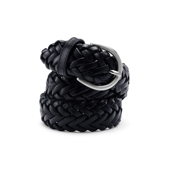Lands' End Women's Leather Braided Belt