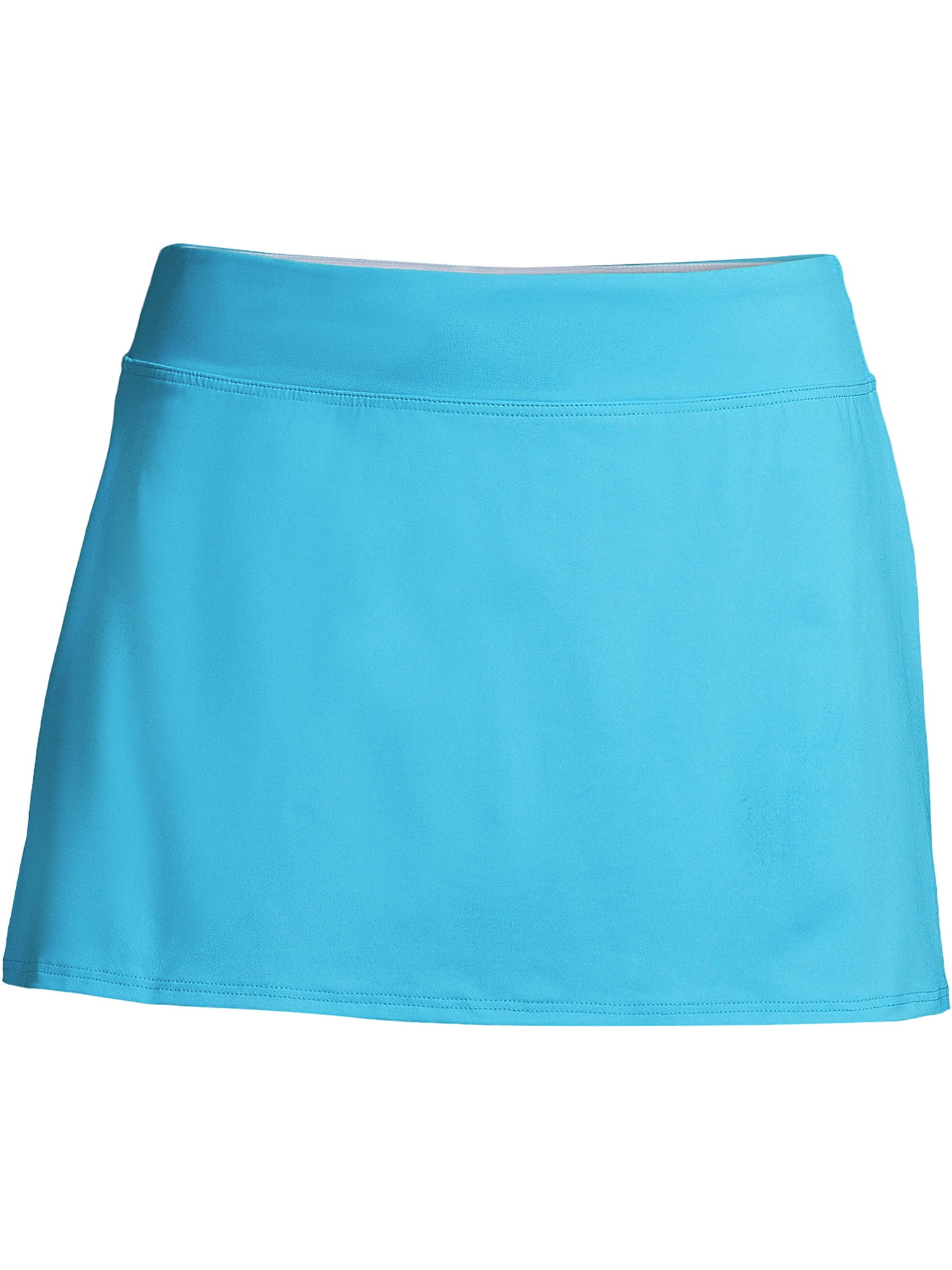 Lands' End Women's Long Chlorine Resistant Tummy Control Swim Skirt