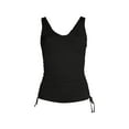 thumbnail image 1 of Lands' End Women's Long Chlorine Resistant Underwire Tankini Swimsuit Top, 1 of 3