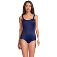 thumbnail image 1 of Lands' End Women's Long Torso Tugless Low Leg One Piece Swimsuit, 1 of 8
