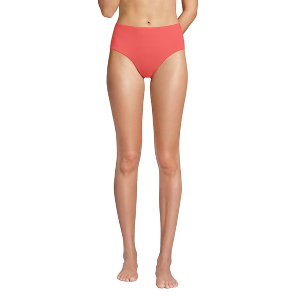 Lands' End Women's Mid Rise Bikini Bottoms