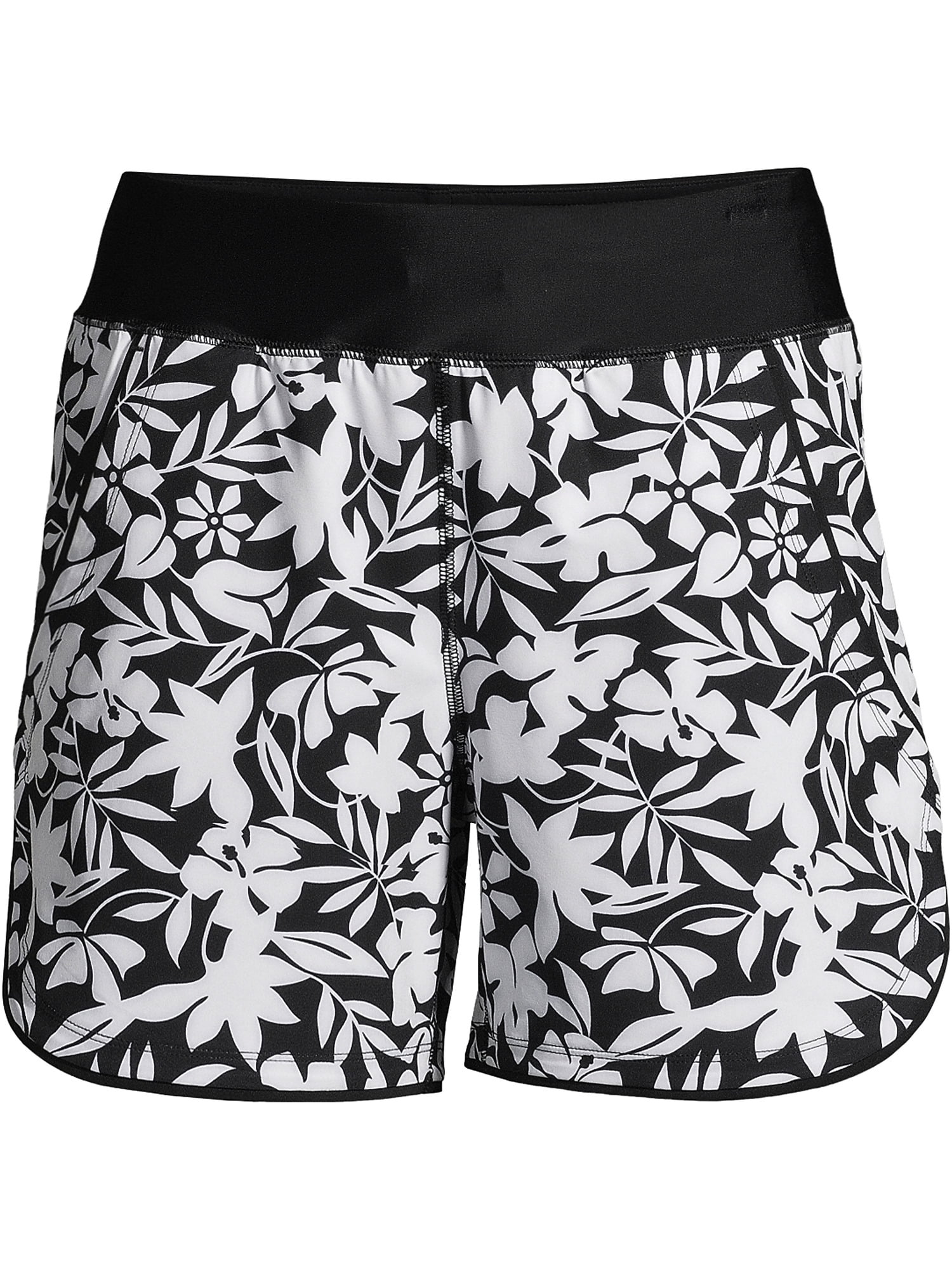 Lands' End Women's Petite 5" Quick Dry Swim Shorts with Panty - Walmart.com