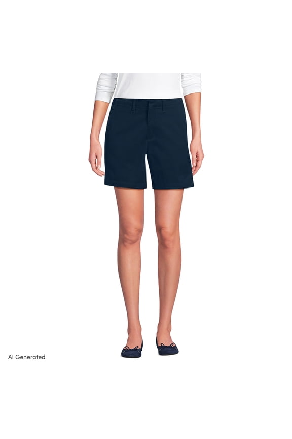 Women's Petite Classic 7" Chino Shorts