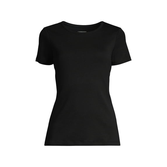 Lands' End Women's Petite Cotton Rib T-shirt