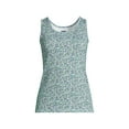 thumbnail image 1 of Lands' End Women's Petite Cotton Tank Top, 1 of 2