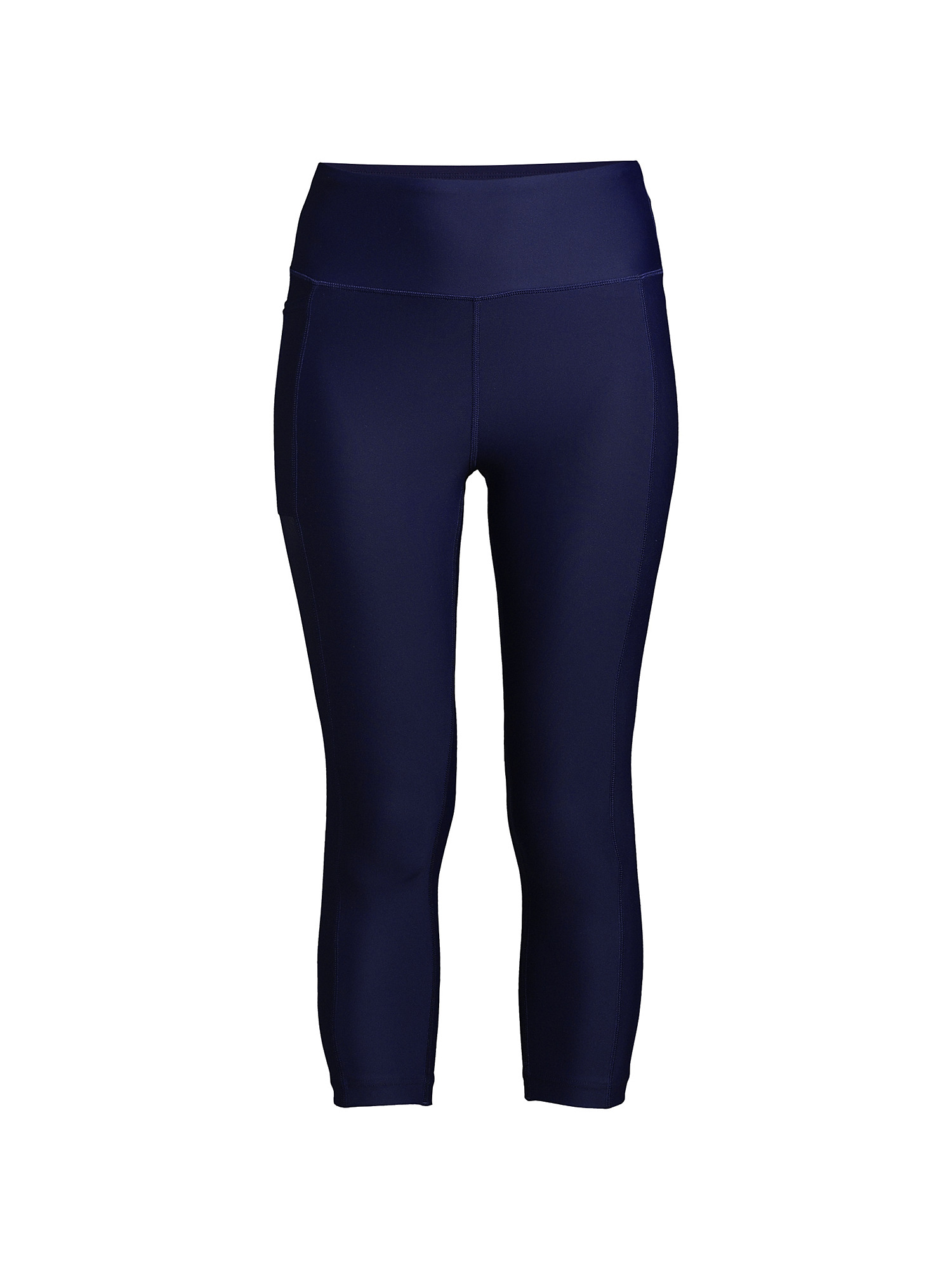 Lands' End Women's Petite High Waisted Modest Swim Leggings with UPF 50 Sun Protection