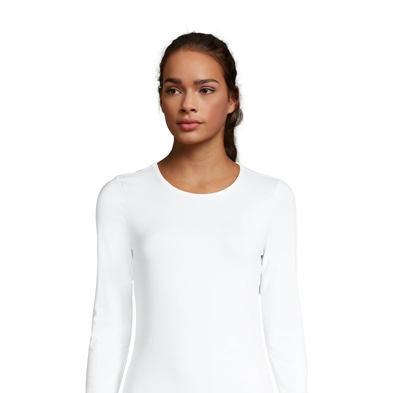 Women's petite long sleeve t best sale shirts