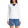 thumbnail image 1 of Lands' End Women's Petite SunShade UPF 50 Hooded Zip Front Rash Guard, 1 of 4