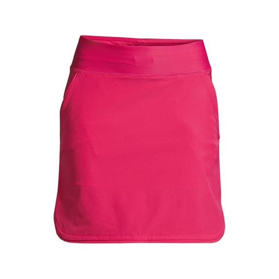 Lands' End Women's Petite Quick Dry Board Skort Swim Skirt
